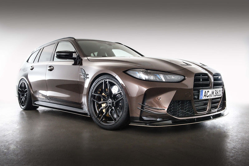 The AC Schnitzer AC4 Forged Black Wheel Package for M3 G80/G81