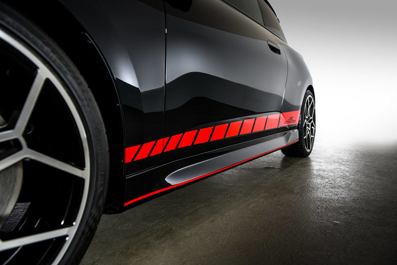 AC Schnitzer decal set side red for MINI F66 (51142663204)