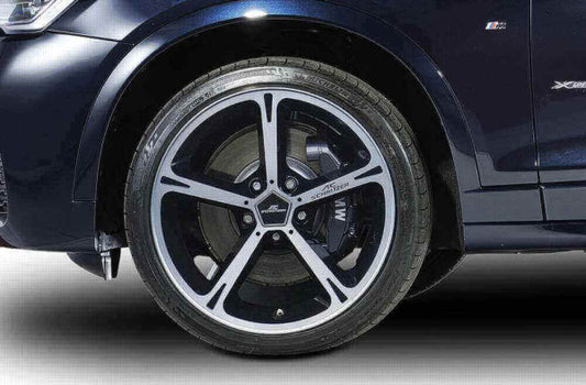 AC Schnitzer 20" wheel & tyre set winter "BiColor" type IV Continental for BMW X5 F15 (822621562091)