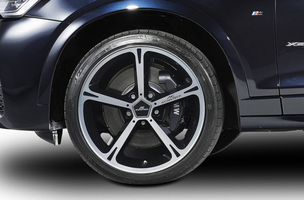 AC Schnitzer 20 Wheel & Tyre Set Bicolor Type Iv Dunlop For BMW X5 F15 (82262156259)