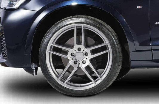 AC Schnitzer 20" wheel & tyre set type VIII BiColor silver Continental for BMW X5 F15 (8232215620)