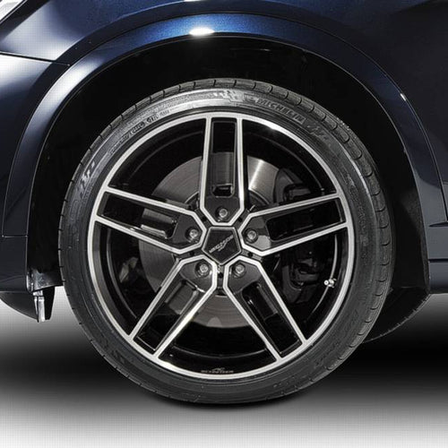 AC Schnitzer 20 Wheel & Tyre Set Type Viii Bicolor Black Michelin For BMW X6 F16 (82322156228)