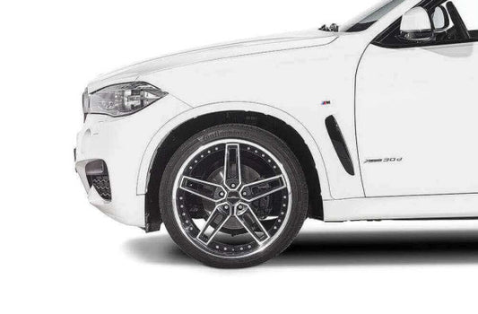 AC Schnitzer 23" wheel & tyre set type VIII multipiece BiColor black Continental for BMW X6 F16 (82332168608)