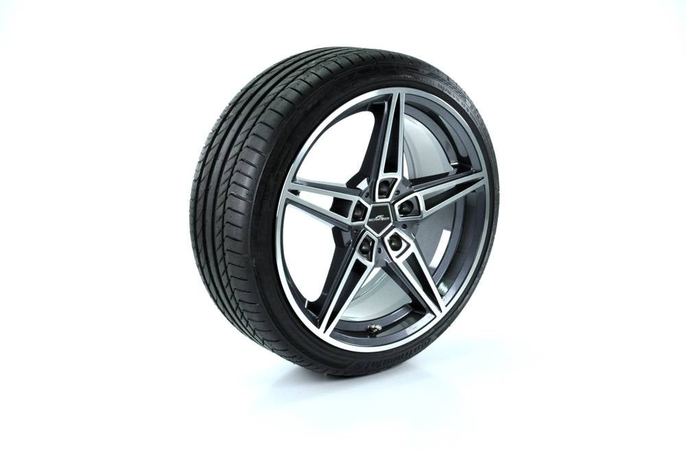 AC Schnitzer 19 Wheel & Tyre Set Bicolor Continental For BMW 2-Series active Tourer (82352454107)