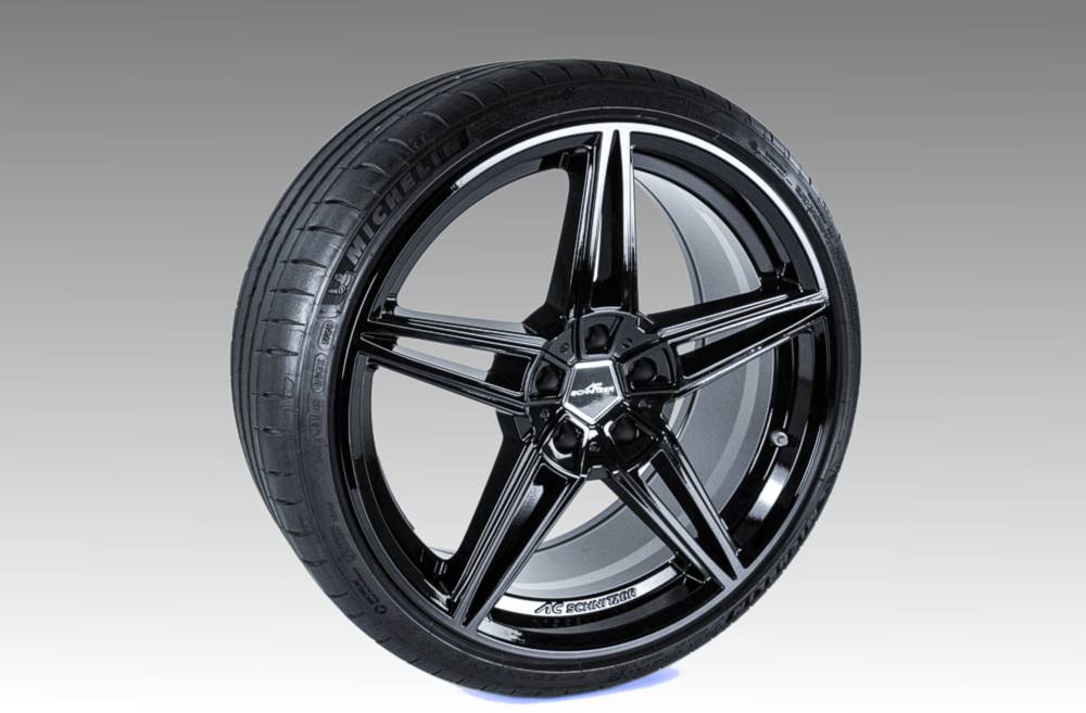 AC Schnitzer 20 Wheel & Tyre Set ac1 Black Michelin For BMW 4 Series G26 Gran Coup (82353266228)