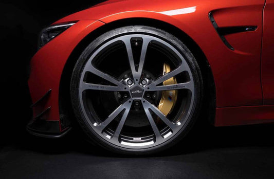 AC Schnitzer 20" wheel & tyre set AC3 forged silver-anthracite Michelin for BMW M3 F80 (82392806227)