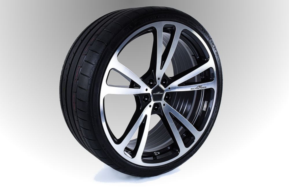 AC Schnitzer 21 Wheel & Tyre Set ac3 Flowforming Silver-Anthracite Michelin For BMW Ix3 G08 (82403087127)