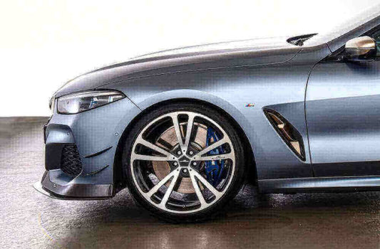 AC Schnitzer 21" wheel & tyre set AC3 FlowForming silver-anthracite Continental for BMW 5 Series G30/G31 LCI (82403147107)