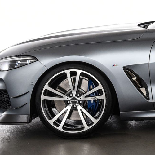 AC Schnitzer 21 Wheel & Tyre Set ac3 Flowforming Silver-Anthracite Continental For BMW 5 Series G30/G31 (82403147107)