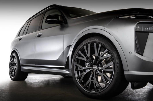AC Schnitzer 23" Wheel Set ac5 Black Pirelli For BMW X7 G07 (82433078138)