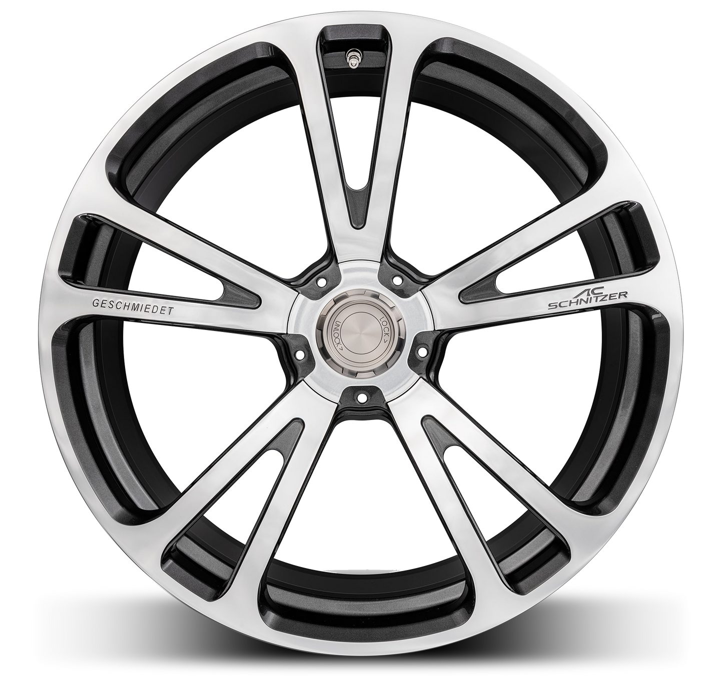 The AC Schnitzer AC3 Evo Forged Silver Anthracite Wheel Package For M8 F93