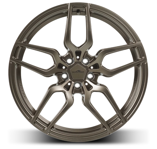 The AC Schnitzer AC4 Forged TechGold Wheel Package for M3 G80/G81