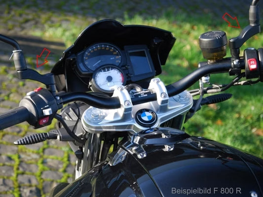 AC Schnitzer Mirror extension set  F 700 GS, F 800 GS, ADV 2013-17 (BK 02-003)