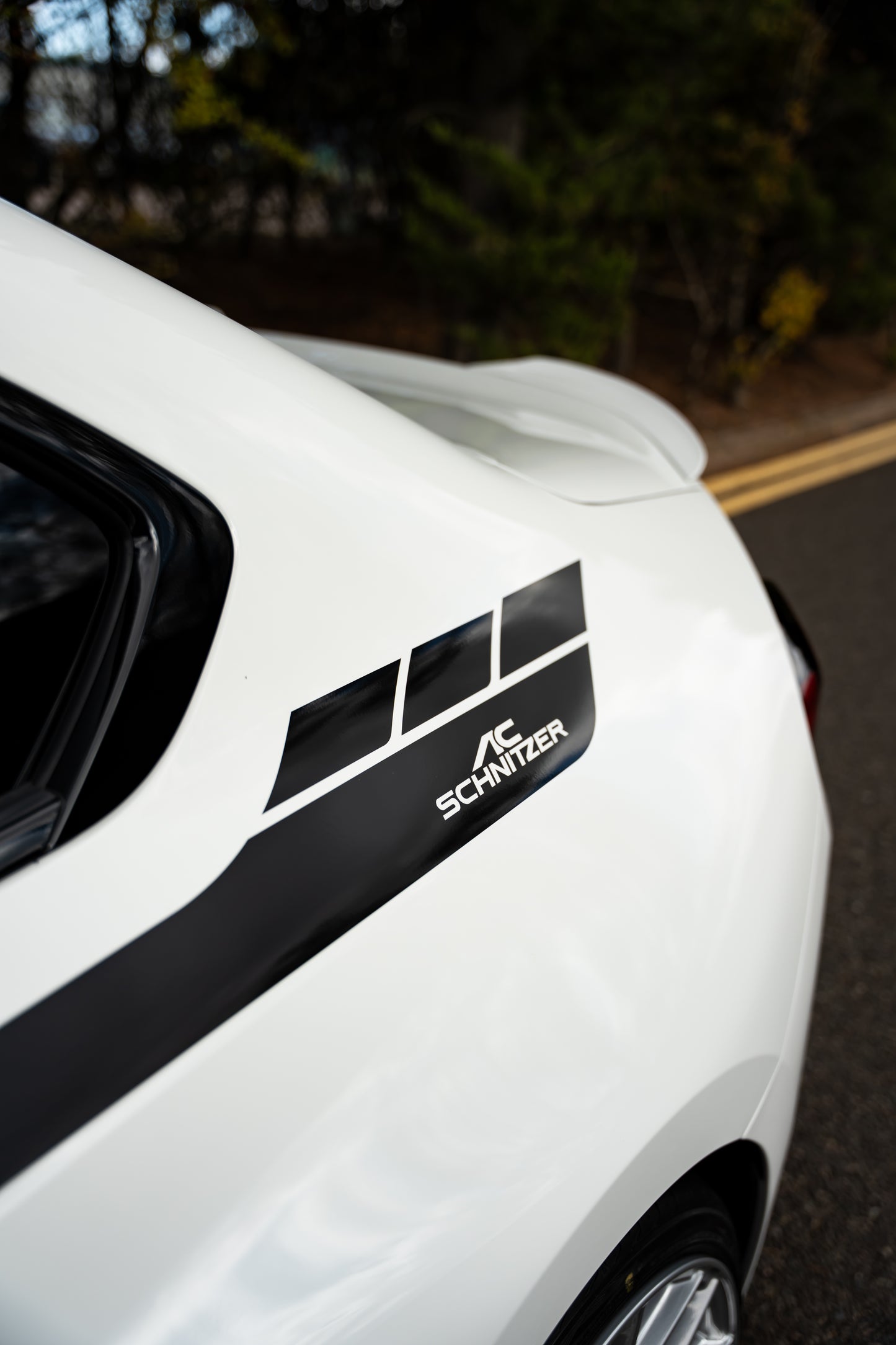 AC Schnitzer design stripes set black for BMW M2 G87 (51143875108)