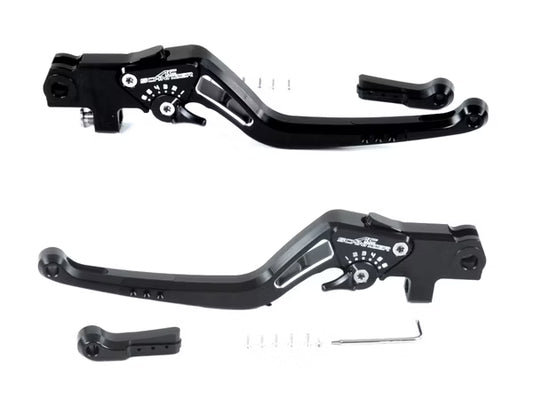 AC Schnitzer Brake and clutch lever adjustable ac S2 (set)  R nineT Racer 2017-20 (S700005-H15-V15-004)