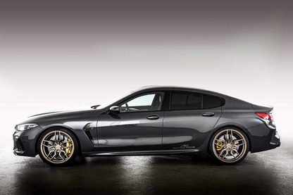 BMW M8 ac4 forged Techgold 21" alloy wheel sets