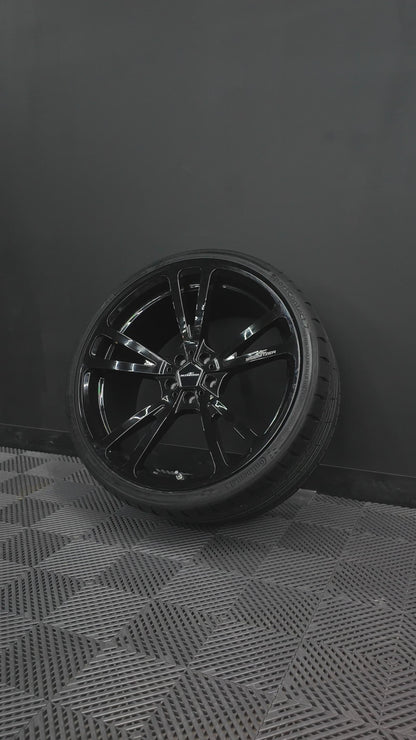 The AC Schnitzer AC3 Flow Forming Black Wheel Package For M8 F91/F92