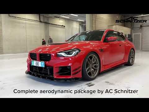 AC Schnitzer BMW M2 G87 AC4 Forged Black Wheel Package